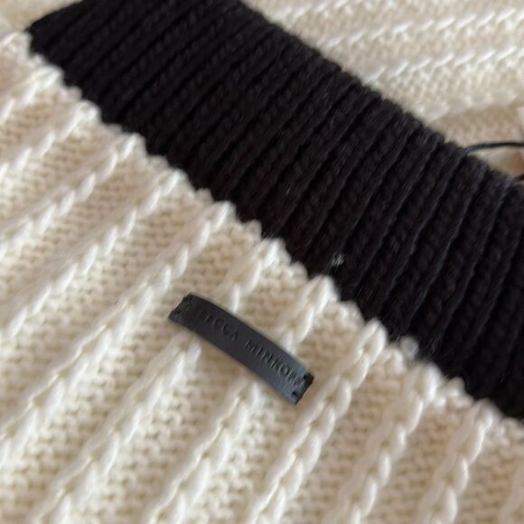 NWT Rebecca Minkoff Colorblock Rib Poncho - Picture 8 of 8